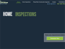 Tablet Screenshot of homeinspectionfrisco.com